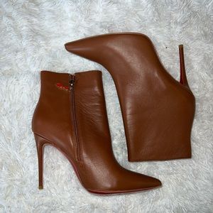 Christian Louboutin So Kate Booties in Brown(NWOT)